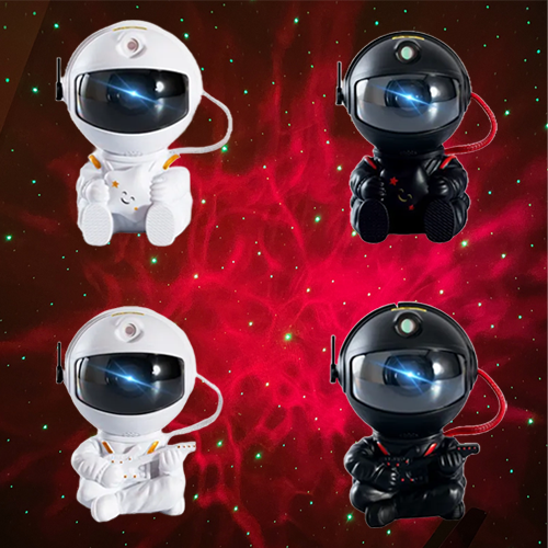 Astronaut Galaxy Projector with 8 Nebula Variations and Stars